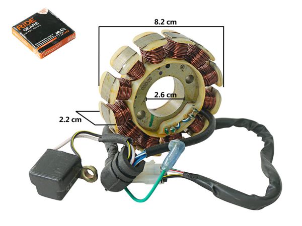 ALTERNADOR DISCOVER 125ST (12 PIÑAS)