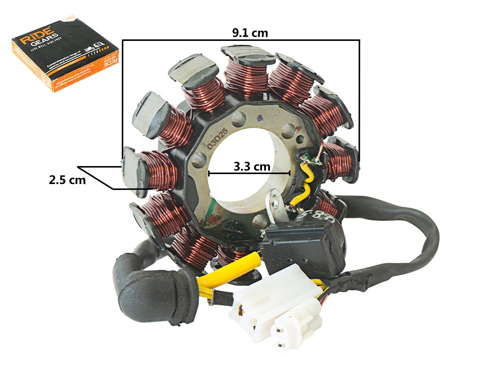 ALTERNADOR PULSAR 200NS (12 PIÑAS)
