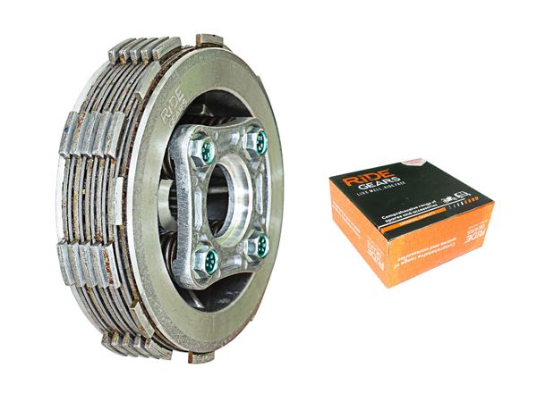 BASE DE DISCOS DE EMBRAGUE (CLUTCH) PULSAR 200NS, DUKE RC 200(4 HUECOS,6 DISCOS)