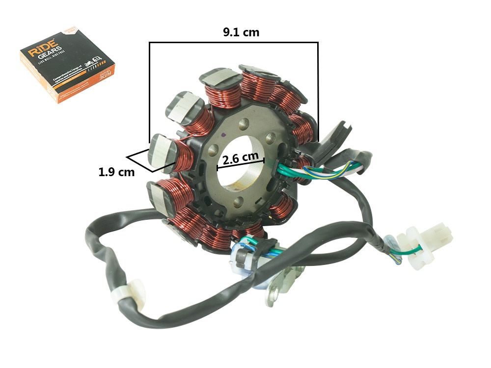 ALTERNADOR HONDA NAVI 110 ( 12 PIÑAS)