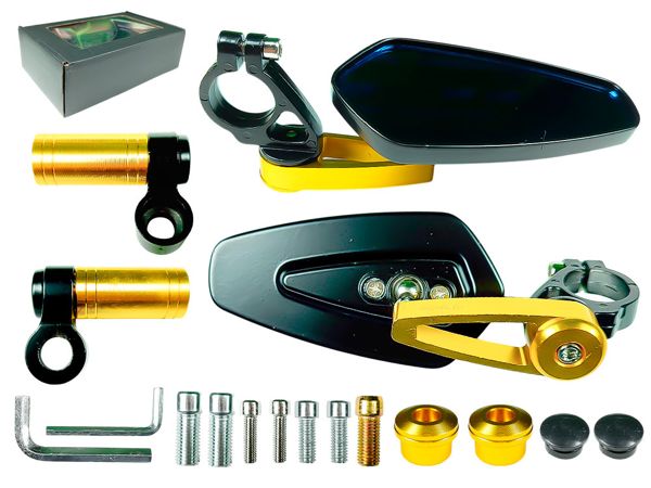 ESPEJO DORADO OD-M210