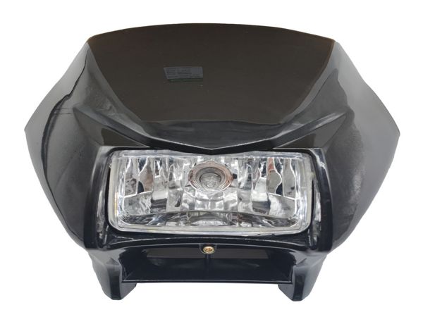 MASCARA C/FARO DELANT BROSS - NEGRO