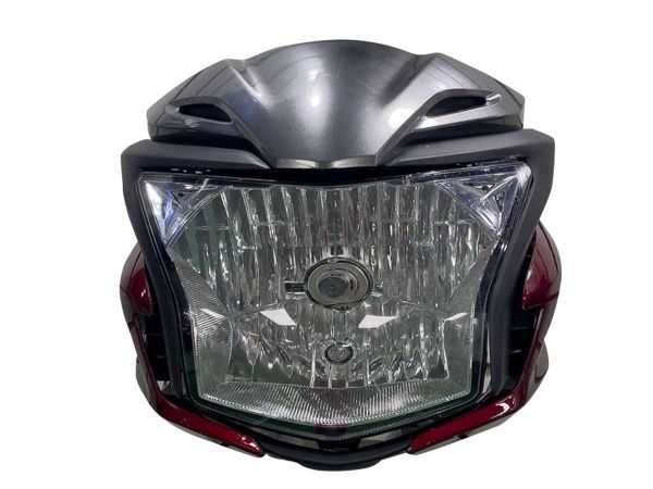 MASCARA C/FARO DELANT CB150I - ROJO