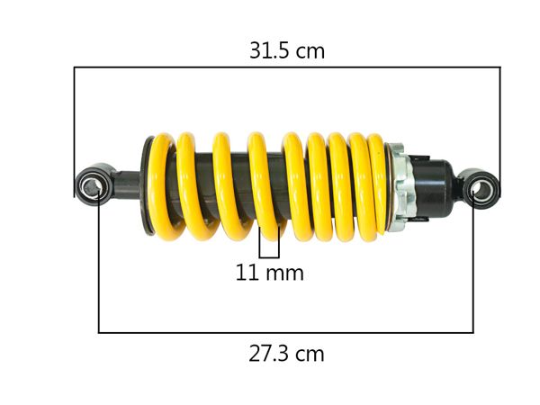 MONOSHOCK FZ AMARILLO