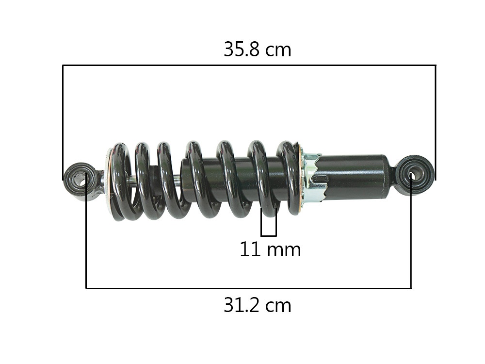 MONOSHOCK XTZ125 NEGRO