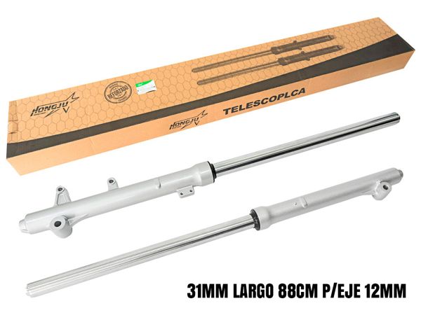 BARRA TELESCOPICA XR150L/XR190L F/DISCO 31MM LARGO 88CM P/EJE 12MM 