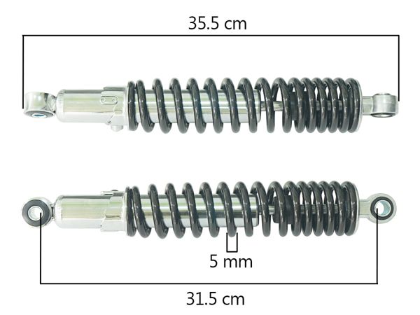 AMORTIGUADOR POST. 330MM GL150