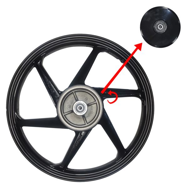 ARO SOLOS - DELANTERO / 1.60"X18" TT PARA ZAPATA UNIVERSAL