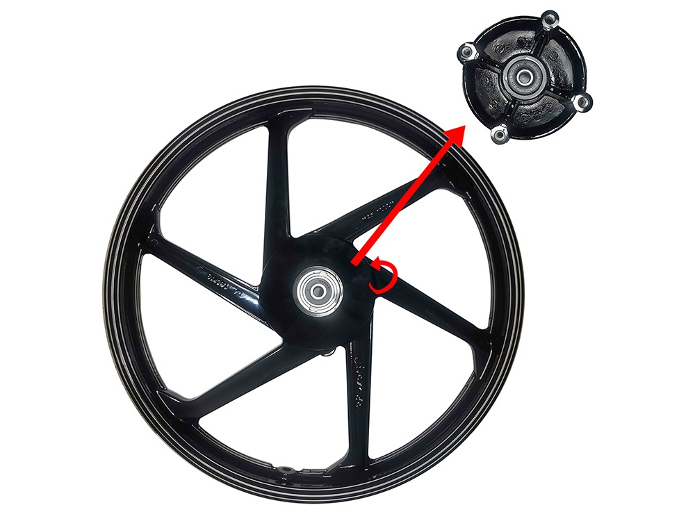 ARO SOLOS - ARO DELANTERO / 1.60X18 TL PARA DISCO UNIVERSAL