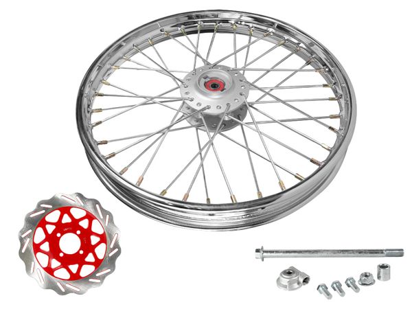 ARO CON RAYO DELANTERO DISCO 1.60-18 BERA