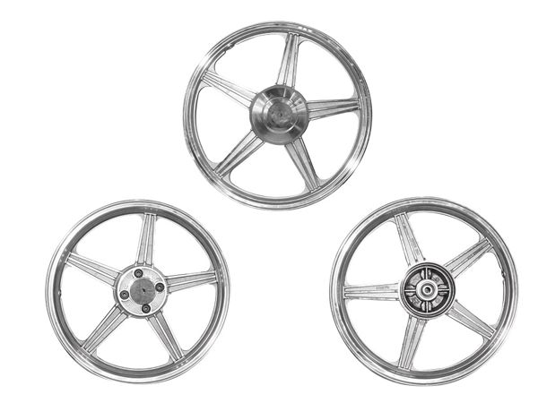 JUEGO DE AROS BUJES DE JEBE PLATA