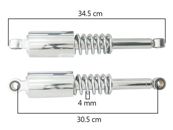 AMORTIGUADOR POST. CON COPA CB125