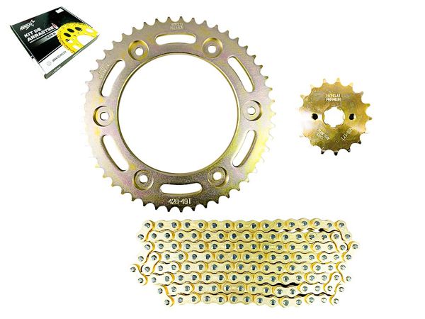 KIT ARRASTRE DORADA 49T-17T-428H-130L XR150
