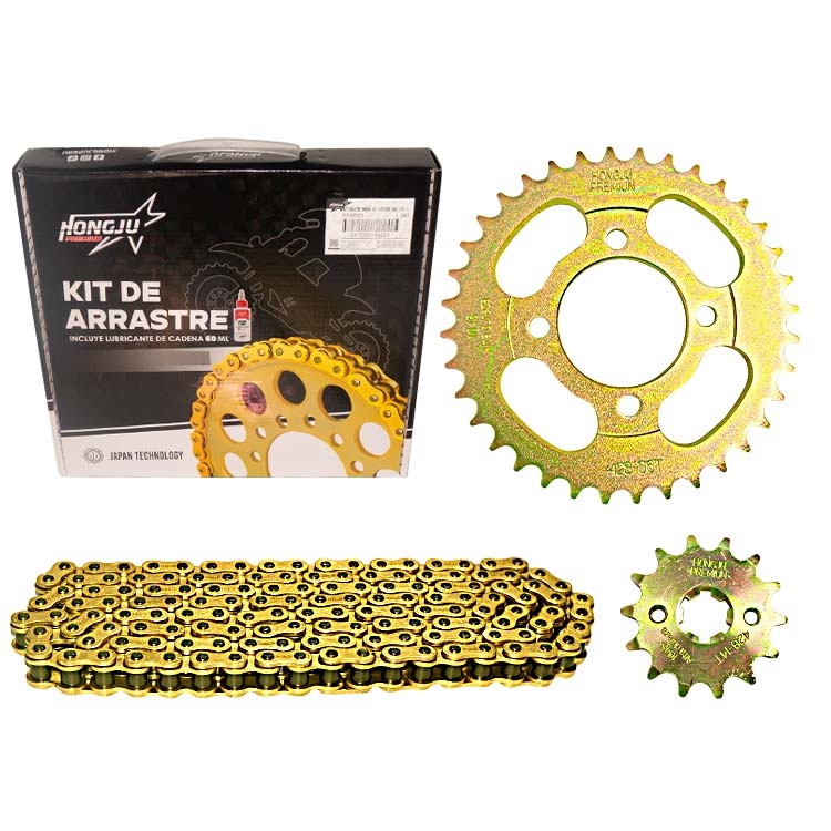 KIT ARRASTRE DORADA 36T-14T-428H-110L WAVE 100