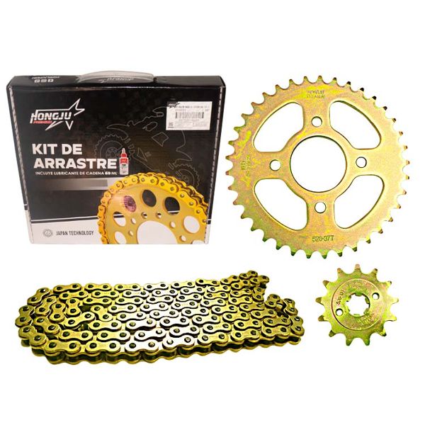 KIT ARRASTRE DORADA 37T-13T-520H-114L PULSAR 180