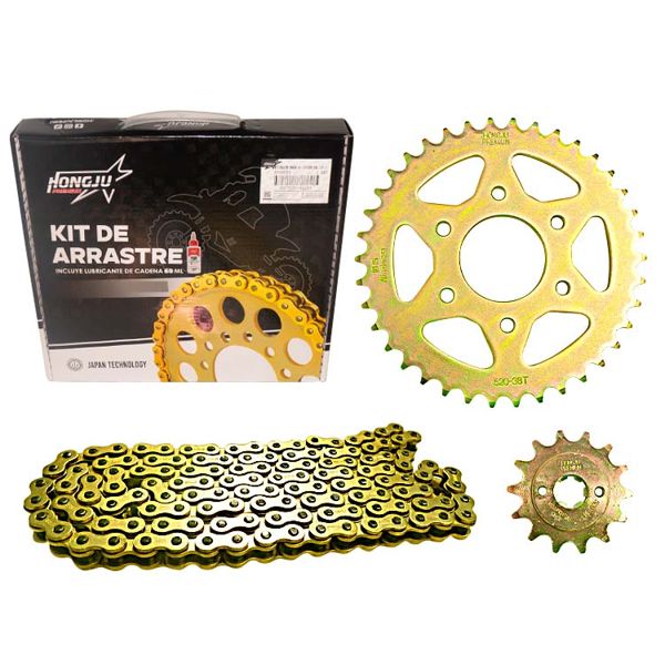 KIT ARRASTRE DORADA 38T-14T-520H-120L NS200