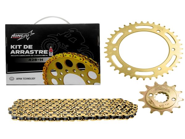 KIT ARRASTRE DORADA 39T-13T-520H-104L XRE300