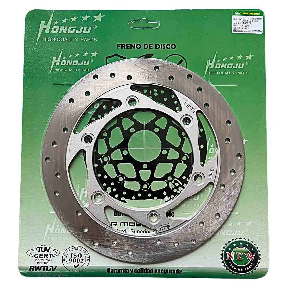 DISCO FRENO DELANTERO PL180 (260MM/130MM 6H 10MM)