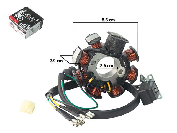 ALTERNADOR PREMIUM CB200 8P