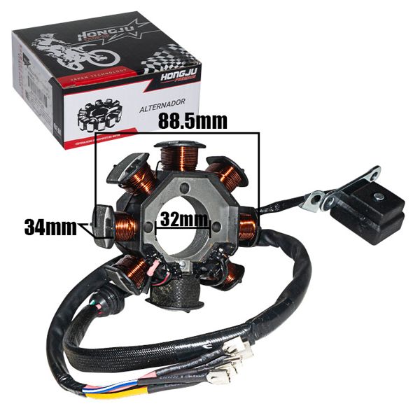 ALTERNADOR PREMIUM CG150 8P 3H