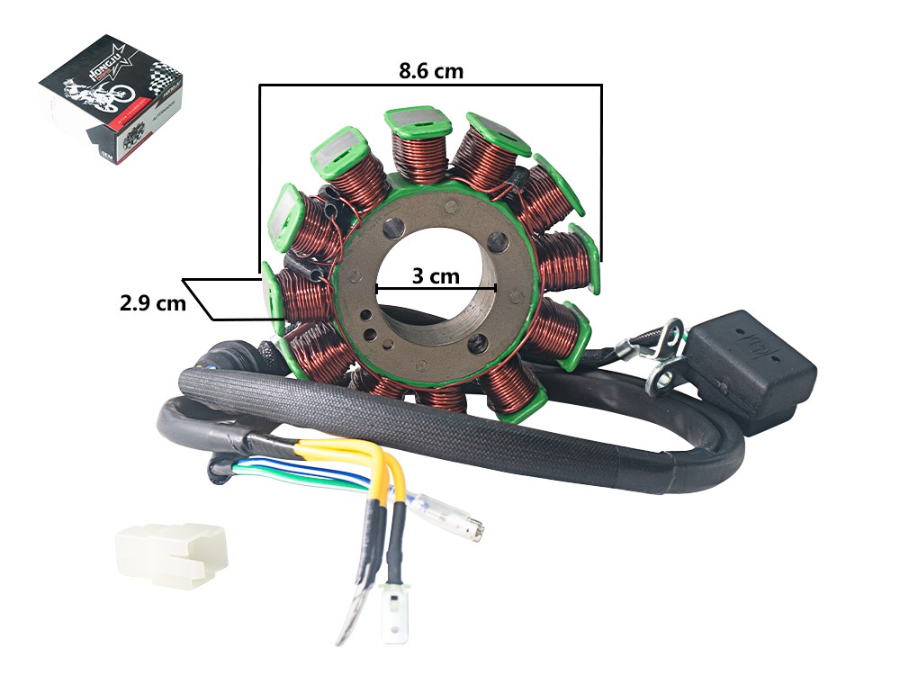 ALTERNADOR PREMIUM CARGUERO 200W 12P 18/88.5MM