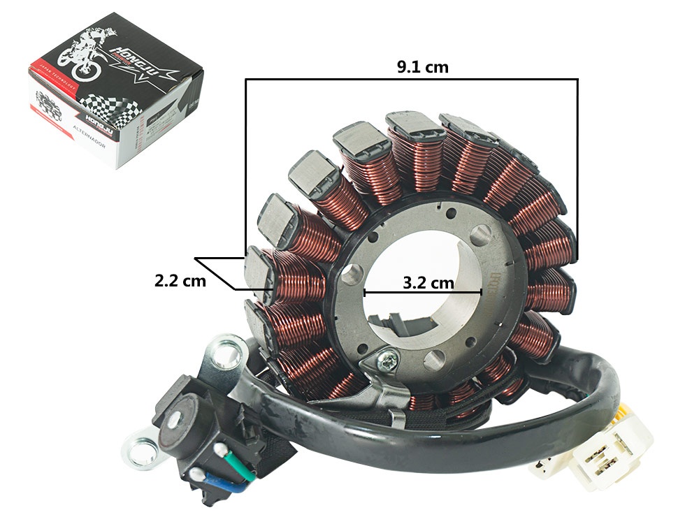 ALTERNADOR PREMIUM GL150/CBF 18P