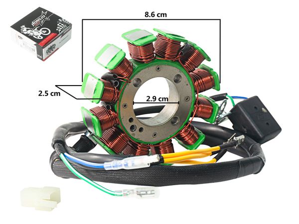 ALTERNADOR PREMIUM CARGUERO 12P 15/88MM 160W