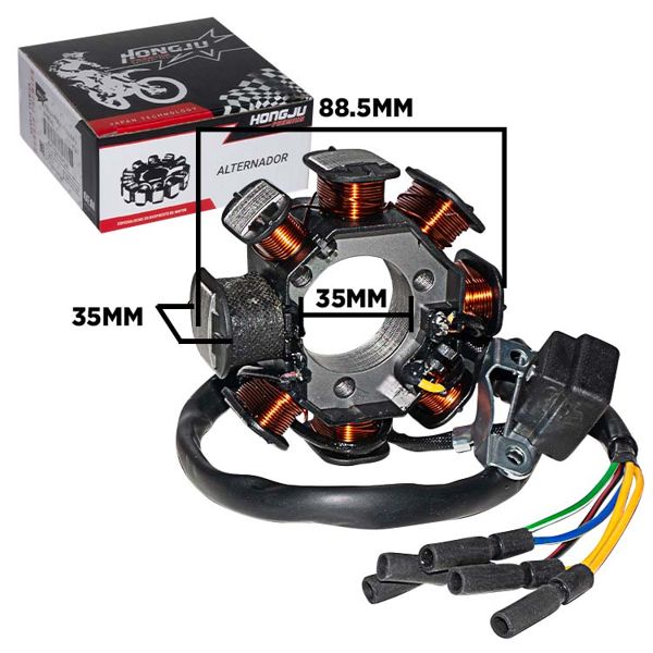 ALTERNADOR PREMIUM ULTRA125 8P 3H