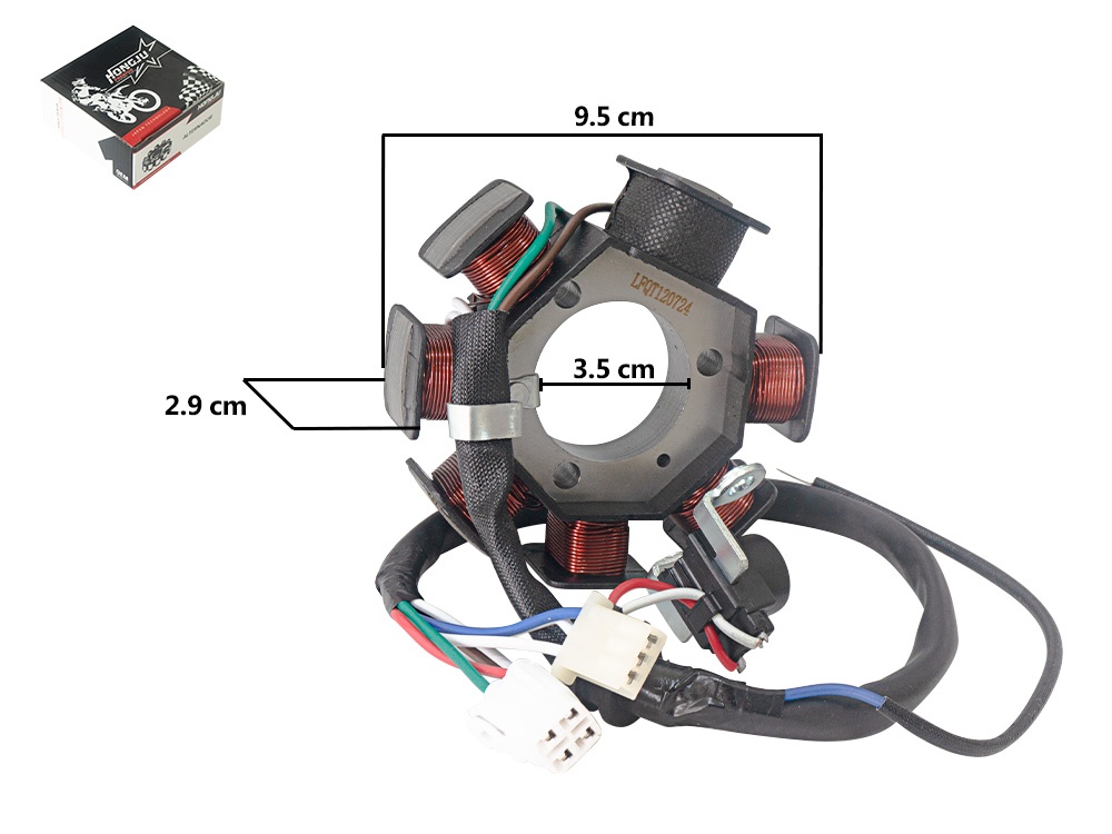 ALTERNADOR PREMIUM YBR125 7P/3H