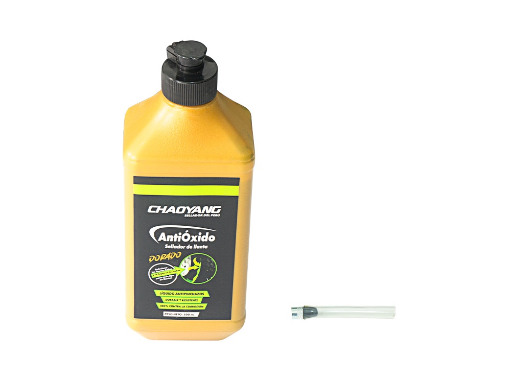 SELLADOR DE LLANTAS CON VALVULA 500ML D777 