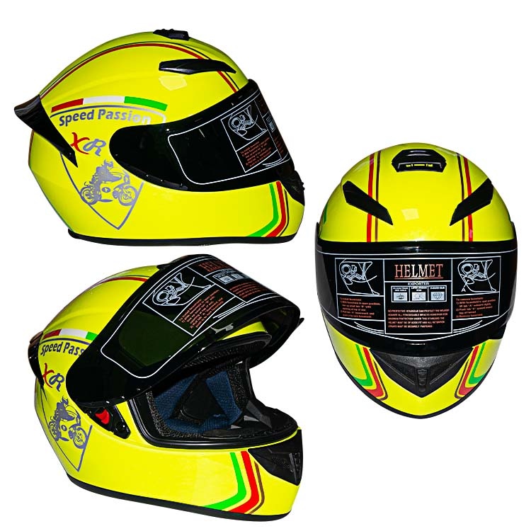 CASCO AMARILLO M CERT. DOT