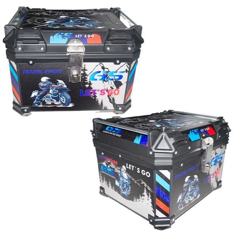 CAJUELA PORTA CASCO60 L CON ACCESORIOS Y FORRO INTERIOR ABS