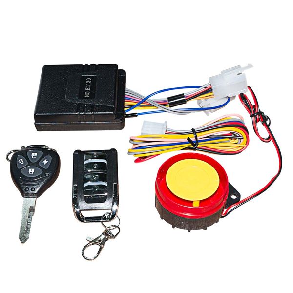 ALARMA  CON CONTROL Y LLAVE ALCANCE DE 200 METROS