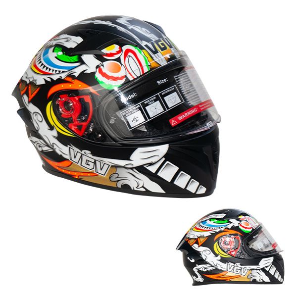 CASCO INTEGRAL CODIGO 81 MATE TALLA M