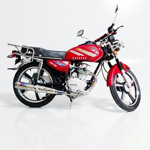MOTOCICLETA MARCA PAXIANG MODELO PX125-ROJO