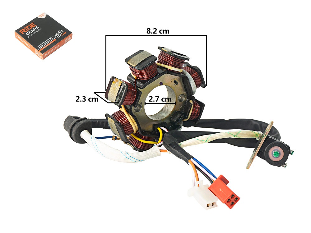 ALTERNADOR APACHE RTR 160/180 (8 PIÑAS)