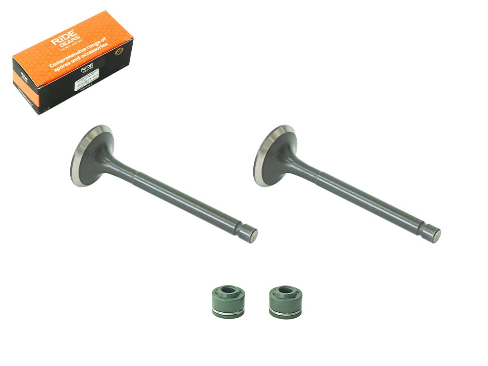 KIT DE VALVULAS CON RETENES(SET X2) XTZ 125,YBR 125